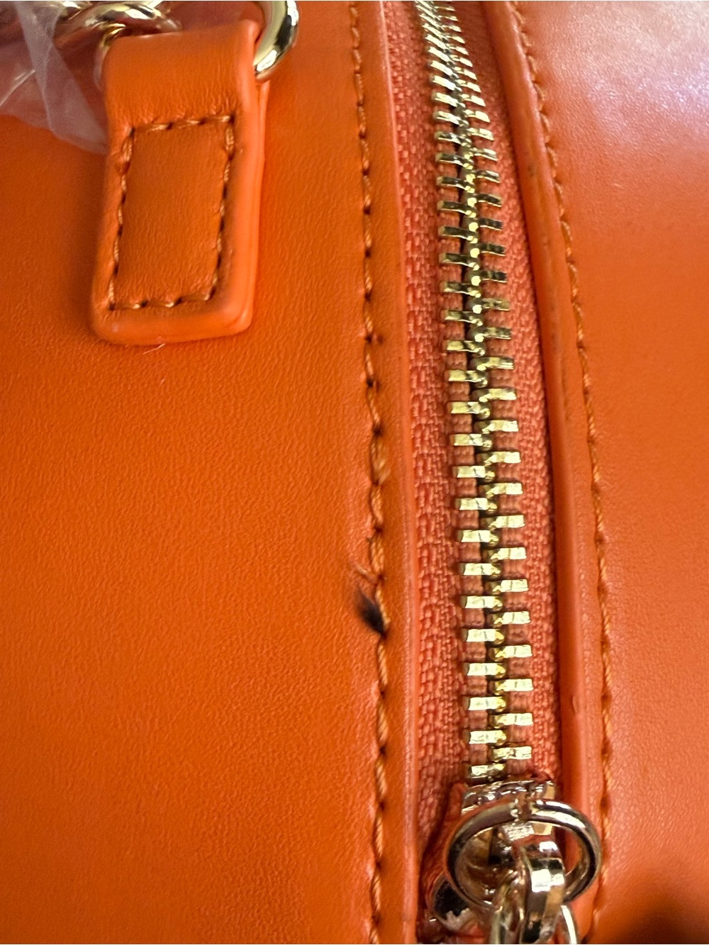 NEW Betsey Johnson Kitsch NO GUTS NO GLORY Pumpkin Crossbody In Orange - Picture 10 of 16